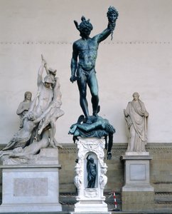Perseusz z głową Meduzy, 1545-54 (brąz)