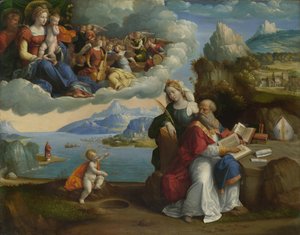 Wizja św. Augustyna, c. 1520