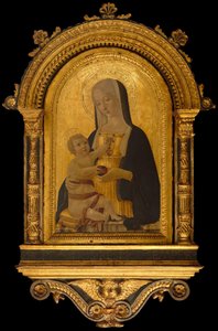 Madonna z Dzieciątkiem, ca. 1470. autorstwa Benvenuto di Giovanni