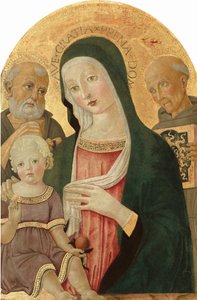 Madonna z Dzieciątkiem ze św. Hieronimem i św. 14801485.