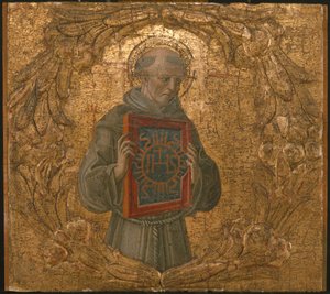 Św. Bernardino, prawdopodobnie 1474.