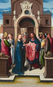 Wesele Dziewicy, c. 1513. autorstwa Bernaert van Orley