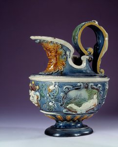 Aiguiere de faience utworzona przez szkołę Bernarda Palissy