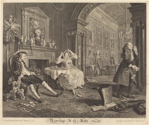 Małżeństwo a la Tryb: pl. 2, 1745.
