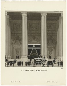 Gazette du Bon Ton autorstwa Bernard Boutet de Monvel