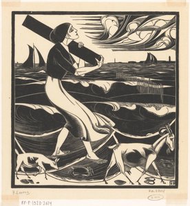Strand (oryginalny tytuł) autorstwa Bernard Essers (signed by artist)