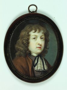 Samuel Cooper (akwarela na kości słoniowej) autorstwa Bernard III Lens