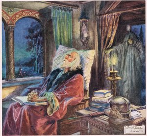 Jak to była lepsza młodość, ilustracja z „Rabbi Ben Ezra” Roberta Browninga (kolor lito)