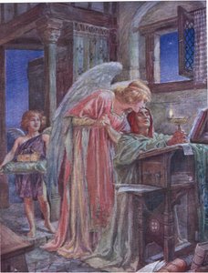 Ale cały świat jest ordynarny, ilustracja z „Rabbi Ben Ezra” Roberta Browninga (kolor litho)