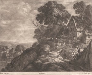 Holenderski dom wiejski autorstwa Bernard Lens
