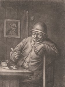 Mężczyzna Palenie autorstwa Bernard Lens