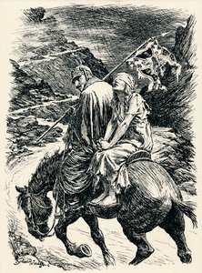 Droga Zwycięstwa - Etap VI, ok. 1920 autorstwa Bernard Partridge