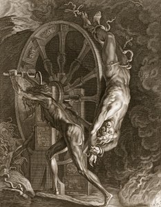 Ixion w Tartarze na kole, 1731