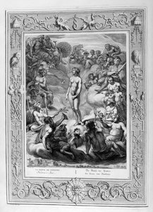 Puszka Pandory, 1733 autorstwa Bernard Picart