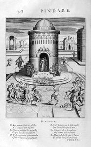 Pindare, 1615 r autorstwa Bernard Picart