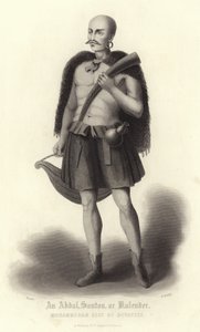 Portret Abdula, Santona lub Kalendera autorstwa Bernard Picart