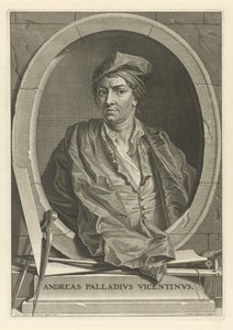 Portret architekta Andrea Palladio 1508-1580 Według Paolo Veronese, 1716. autorstwa Bernard Picart