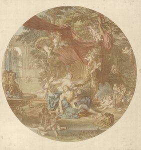 Rinaldo w Armida autorstwa Bernard Picart