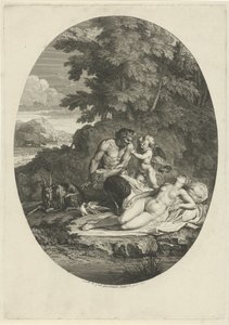 Satyr śledzi śpiącą Wenus