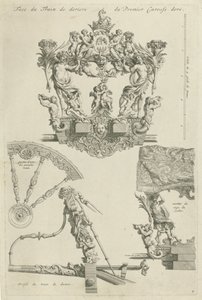 Kareta państwowa księcia Ossuny, 1713 autorstwa Bernard Picart