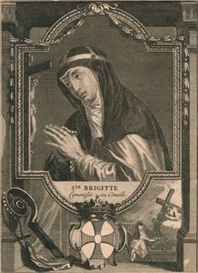 Ste. Brygida, 1713. autorstwa Bernard Picart