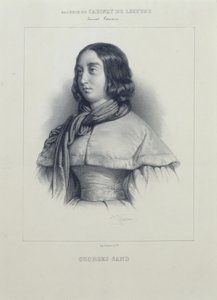 Portret George Sand.