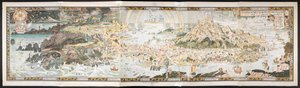 Starożytna mapa Krainy Baśni autorstwa Bernard Sleigh