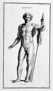 Bachus, według rzymskiego posągu, 1757