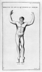 Herkules, który niesie świat, 1757