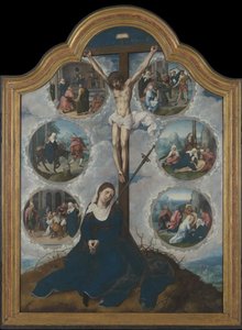 Matka Boża Siedmiu Bolesna, ok. 1525-1528. autorstwa Bernard van Orley