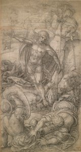 Zmartwychwstanie Chrystusa autorstwa Bernard van Orley