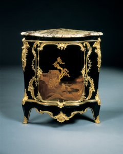 Jedna z pary encoignure Ludwika XV, ok. 1750