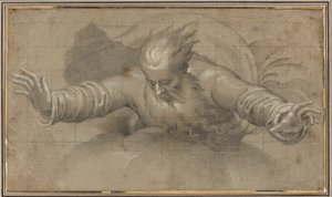 Bóg Ojciec autorstwa Bernardino Campi