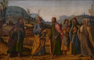 Francuski: Saint Clément połączył się z rodziną autorstwa Bernardino Fungai