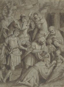 Adoracja Trzech Króli, 1553.