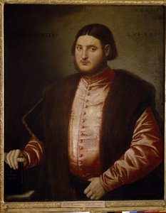 Portret mężczyzny (Portret mężczyzny). Obraz Bernardino Licinio (ok. 1489-ok. 1565), olej na płótnie