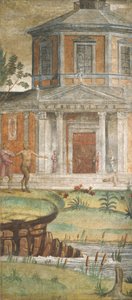 Cefalus i Pan w świątyni Diana autorstwa Bernardino Luini