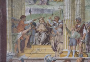 Szczegóły Męki i Ukrzyżowania Chrystusa autorstwa Bernardino Luini