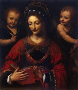 Włoski: Santa Caterina St Catherine autorstwa Bernardino Luini