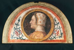 Portret Bony Sabaudii (Avigliana autorstwa Bernardino Luini