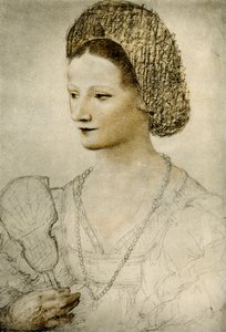 Portret nieznanej kobiety z wachlarzem