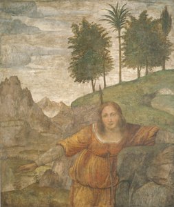 Prokrys przebity oszczepem Kefalosa, ok. 1930 r. 15201522. autorstwa Bernardino Luini