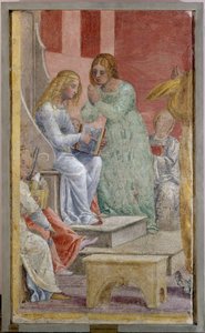 Dzieciństwo Matki Boskiej w Świątyni autorstwa Bernardino Luini