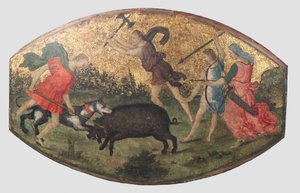 Polowanie na dzika kalydońskiego, ok. godz. 1509.