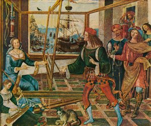 „Penelopa z zalotnikami”, 1509, 1909