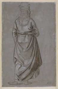 Mężczyzna widziany od tyłu autorstwa Bernardino di Betto Pinturicchio