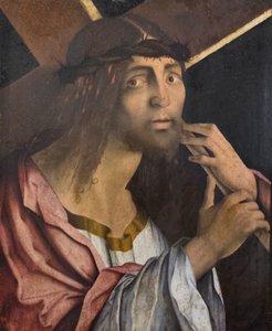 Chrystus niosący krzyż, koniec XV wieku autorstwa Bernardino di Bosio Zaganelli