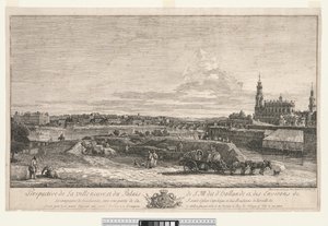 Widok na Drezno autorstwa Bernardo Bellotto