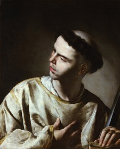 Św. Wawrzyńca autorstwa Bernardo Cavallino