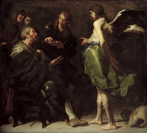 Młody Tobiasz uzdrawia swojego niewidomego ojca, ok. 1640 r.
